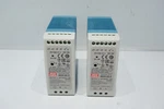 2 New Mean Well MDR-60-5 Din Rail Mount Power Supply (5V / 10A 50W). Fixed Price $45.00.