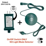 Adapter TS-18WL29V Dc 0.621A + Power Cord Foot Switch 1/2IN Plug Xmas Lights. Fixed Price $58.95.