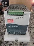 Mean Well SDR-480-48 480W 48V 10A Enclosed Industrial Power Supply. Fixed Price $100.00.