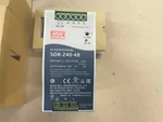 Mean Well SDR-240-48 240W 48V 5A Ac To Dc Din-rail Power Supply 100-240V Input. Fixed Price $54.00.