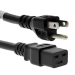 Cablesandkits 3 Prong Ac Power Cord (15FT) 4.5M 15A/125V, 14 Awg 5-15P To. Fixed Price $37.09.
