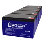 Mighty Max 12V 12AH Gel F2 Battery Replaces Westinghouse Model #WH6500E - 4 Pack. Fixed Price $119.99.