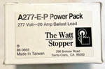 Watt Stopper A277-E-P Power Pack 277V 20A Ballast Load. Fixed Price $17.50.