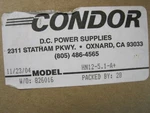 New Condor HN1251A Power Supply HN12-5.1-A. Fixed Price $170.00.