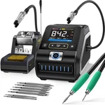 DWS-200 200W Precision Digital Soldering Station Kit, With 3 F210 & 6 F245. Fixed Price $136.39.
