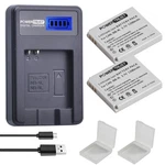 Powertrust 2-PACK 1200MAH 3.7V NB-4L Battery And Lcd Usb Charger For Black. Fixed Price $27.00.