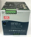 Mean Well SDR-960-24 Din Rail Power Supply 24V 40A 960W Industrial. Fixed Price $65.00.