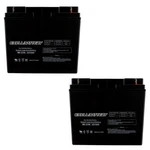 New 2PC 12V 18AH Sla Battery EB12180IT For WKA12-18NBL, UB12180. Fixed Price $134.36.