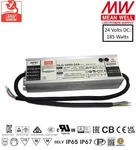 HLG-185H-24A Mean Well Watt 24V Const. Voltage + Current Led Driver. Fixed Price $49.99.