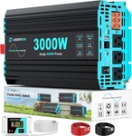 3000 Watt Pure Sine Wave Inverter 12V Dc To 120V Ac For Rv, Truck, Solar, Home,. Fixed Price $380.97.