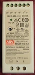 New Mean Well MDR-40-12 Single Output Industrial Power Supply 40W 12V Din Rail. Fixed Price $19.95.