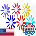 Austin Planter Beloit Plastics Spinning Daisy 6 Pack Random Color Tall Pinwheel. Fixed Price $61.64.