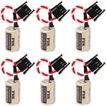6PCS 1747-BA Plc Battery For Ab Fdk CR14250SE (3V) 1769-BA SLC-500 Series. Fixed Price $53.69.