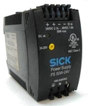 Sick Optic, Power Supply, PS50W-24V, 7028789, 100-2410 Vac, 1.0 A, 50-60 Hz. Fixed Price $70.00.