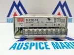 Mean Well S-210-12 Switching Power Supply 100-120VAC 5.0A. Fixed Price $94.05.