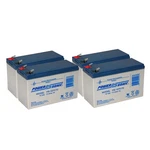 Power-sonic 12V, 7AH, Agm, Terminal, Battery Replaces Csb HR1234WF2 Pack. Fixed Price $79.99.