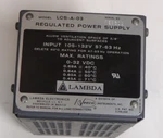 Lambda Electronics Regulated Power Supply LCS-A-03 Input 105-132V 57-63HZ. Fixed Price $75.00.