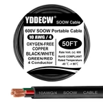 Yddecw 50FT 10/4 Awg Portable Power Cable Conductor - Soow 600V Gauge. Fixed Price $189.35.