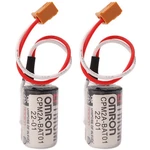 2PCS Omron CPM2A-BAT01 CQM1H ER3V 3.6V 1000MAH Plc Battery. Fixed Price $18.69.