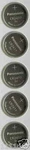 5 New Panasonic 3V Lithium Batteries Expiration Date 2028. Fixed Price $16.34.