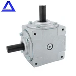 40 Hp Right Angle Bevel Gearbox #19455-SR-KW-KW-GR With 2 Keyed Shafts Cw/cw 1:1. Fixed Price $120.08.
