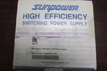 Sunpower Spq 4250 High Efficiency Switching Supply Watt. Fixed Price $250.00.