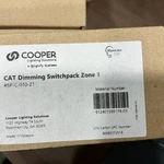 (RSP-C-010-Z1) Cooper Dimming Switchpack Zone. Fixed Price $119.59.