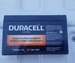 Duracell DURA6-7.2F 6V72 Battery. Fixed Price $25.00.