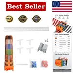 KV121 Terminal Block Kit - 600V 32A Compact Lever Connectors With 12.6" Din Rail. Fixed Price $54.95.