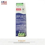 New Mean Well WDR-120-24 Ac-dc Din Rail Power Supply Output 24VDC 5A. Fixed Price $49.99.