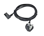 Phino KM69214 10A 240V Fused Uk Power Cord, 8 Feet With PHS-301RL. Fixed Price $27.40.