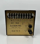 Elpac Elexon Power Systems Vdc 15 Amp Supply ELV-75-5. Fixed Price $49.99.