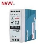 MDR-60-12 Ac To Dc Din-rail Power Supply 12V 5 Amp 60W. Fixed Price $12.99.