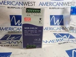 Mean Well Power Supply WDR-240-24 Output 24V 10 Amp. Fixed Price $95.00.