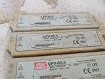 Mean Well LPV-60-5 Power Supply 60W 5V Used 3 Units. Fixed Price $28.99.