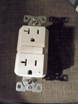 Eaton -amp 125-VOLT Gfci Residential Outlet , Gray GF20GY-BX-LW. Fixed Price $9.99.