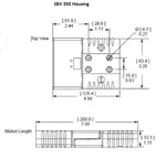 6342G1 Anderson Original Sbx 350 Battery Connector Red 2/0 Awg. Fixed Price $44.50.