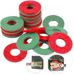 Febrytold 24 Pcs Battery Terminal Anti Corrosion Washers, 12 Red. Fixed Price $11.29.