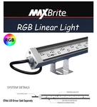 Maxbrite Led Watt 12VDC Rgb Wall Washer W/mini Bluetooth Controller. Fixed Price $107.98.