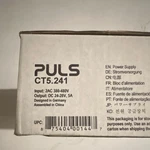 New- Puls CT5.241 Power Supply 380-480V Ac Input 24-28V Dc 5A Output. Fixed Price $105.00.