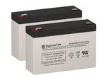 Apc Smart-ups SC450RM1U Replacement Battery Set (2 Batteries 6V 9AH). Fixed Price $28.96.