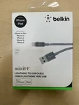 Belkin Mfi-certified Usb Lightning Connector Iphone Cable 4FT Ipad &. Fixed Price $11.66.