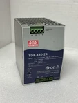 Mean Well TDR-480-48, 48VDC Power Supply, 380-500VAC Input. Fixed Price $39.99.