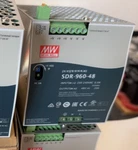 Mean Well SDR-960-48, Industrial Din Rail Power 48V 100-240VAC 5.0A. Fixed Price $124.76.
