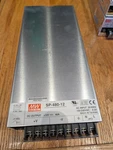 Mean Well SP-480-12, 12V, 40A. Fixed Price $55.00.