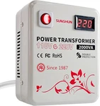 2000W Voltage Converter 110V/120V To 220V/240V For Global Appliances. Fixed Price $149.99.