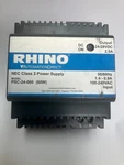 Rhino PSC-12-060 Power Supply Input 100-240 Vac 1.4-0.9AMP Output 24-28VDC. Fixed Price $34.99.