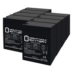 Mighty Max 6V, 14AH, Agm Fast-on Terminal Replaces Eagle Picher CF-6V14 8 Pack. Fixed Price $159.99.