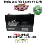 Teledyne Big Beam S610 Replacement Interstate Battery 6V 12AH F1. Fixed Price $37.99.