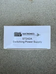 Mg Electronics ST242A Power Supply 24VDC 1A. Fixed Price $14.99.